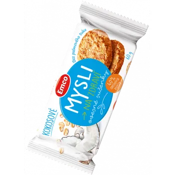Emco Mysli ovesné sušenky kokosové 60 g