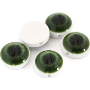 Knoflík Knoflík oko - 24" - 15,24mm - různé barvy Knoflík - oko - 24" - 15,24mm: Zelená