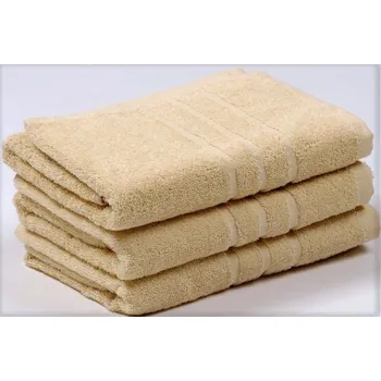 Ručník VER Froté ručník UNI krémová 50x100 cm