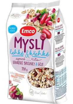 Emco Mysli Lehké & Křehké kanadské brusinky/goji 550 g