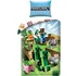 Povlečení Halantex Minecraft Farma 140 x 200, 70 x 90 cm zipový uzávěr