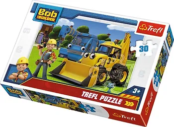 Puzzle Trefl Bořek Stavitel a jeho pomocníci 30 dílků