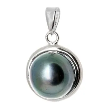 Přívěsek Stříbrný přívěšek s tmavou perlou SVLSP0351169