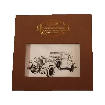 Látkový kapesník Etex s.r.o Pánský kapesník motiv auta