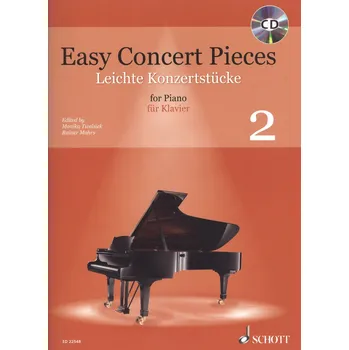Easy Concert Pieces 2 + Audio Online / sólo klavír - snadné přednesové skladby
