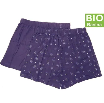 Trenýrky Pánské trenýrky Molvy 100% BIO Bavlna KP-062 XXL