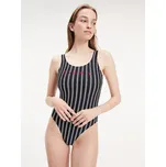 Jednodílné plavky UW0UW01810-415 modrá - Tommy Hilfiger tmavě modrá XS