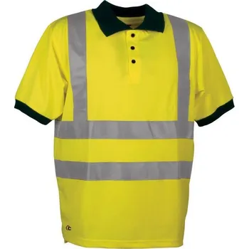 pracovní tričko Reflexní pracovní tričko COFRA MIRROR Barva: Reflexní žlutá, Velikost: 4XL
