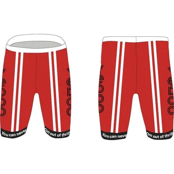 cyklistické kraťasy Yedoo pánské kalhoty červené