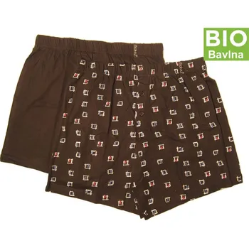 Trenýrky Pánské trenýrky Molvy 100% BIO Bavlna KP-061 XXL