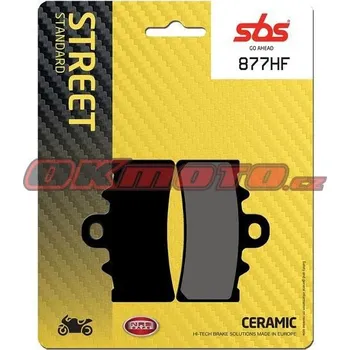 Brzdová destička Přední brzdové destičky SBS 877HF - KTM Duke 125, 125ccm - 11-23