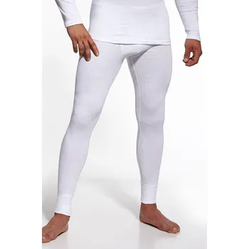 Pánské termo spodky Pánské podvlékací kalhoty Authentic white - CORNETTE Bílá XXL