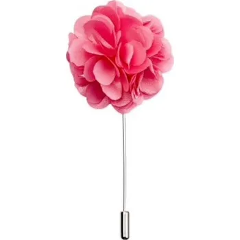 Brož Růžová brož Květina