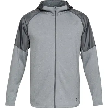 Pánská mikina Under Armour MK1 Terry Fz Hoodie šedá