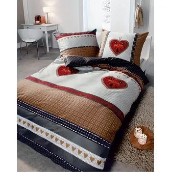 Povlečení Kaeppel | Makosaténové povlečení Winterlove 140x200, 70x90