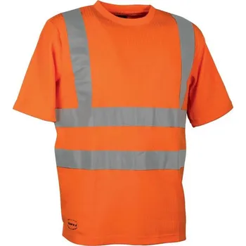 pracovní tričko Reflexní pracovní tričko COFRA ALERT Barva: Reflexní oranžová, Velikost: 4XL