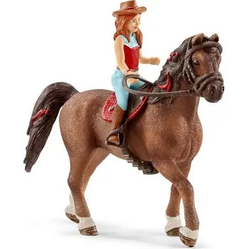 Figurka Schleich 42514 Zrzka Hannah a kůň Cayenne