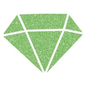 Speciální výtvarná barva Diamantová barva Aladine Izink světle zelená