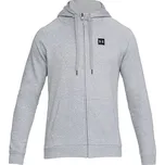Under Armour Rival Fleece FZ Hoodie šedá