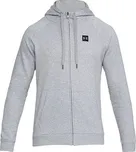 Under Armour Rival Fleece FZ Hoodie šedá