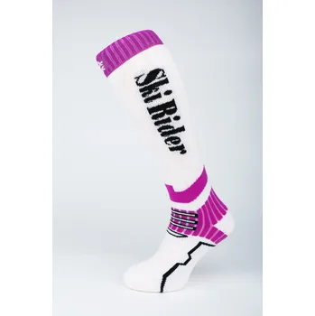 Dámské ponožky Gapo Dámské podkolenky THERMO SKI RIDER Bílá 1. Velikost: 7-8 (EU 41-42), 2. Barva: Růžová