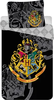 Ložní povlečení Jerry Fabrics Harry Potter 140 x 200, 70 x 90 cm zipový uzávěr