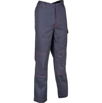 montérky Pracovní kalhoty nehořlavé Cofra FLAME STOP Barva: Modrá, Velikost: 64