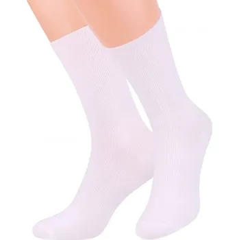 Pánské ponožky Pánské ponožky 018 white - Steven Bílá 43/46