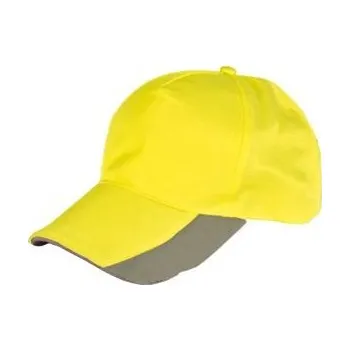 Kšiltovka Reflexní pracovní kšiltovka COFRA LIT Barva: Reflexní žlutá, Velikost: UNI