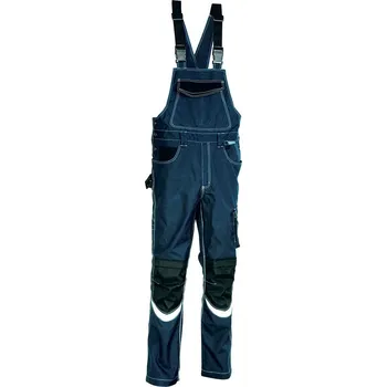 montérky Pracovní kalhoty s laclem Cofra DORSET Barva: Modrá, Velikost: 64
