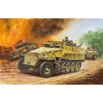 Plastikový model AFV Club 1/35 Stummel Sd.Kfz. 251/9 Ausf. D early type