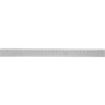 Řezací pravítko KINEX » K-MET Měřítko s úkosem, bez povrchové úpravy 500 mm KINEX, PN 25 1112