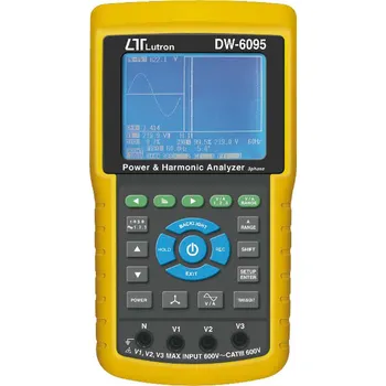 Multimetr Wattmetr a analyzátor LUTRON DW-6095 (220V)