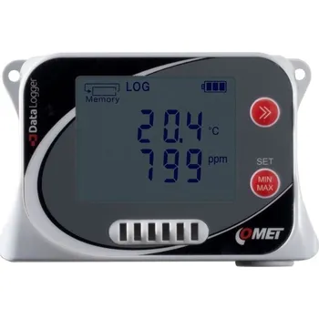 Comet Záznamník teploty, vlhkosti a CO2 COMET-U3430 s vnitřními čidly