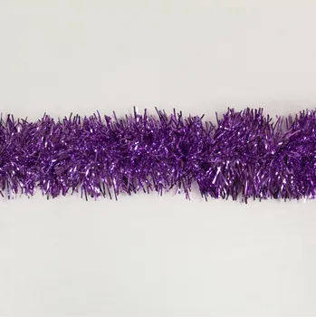 Vánoční dekorace Řetěz vánoce 7cm/6m fialová (MY-203-7/6M/LP)