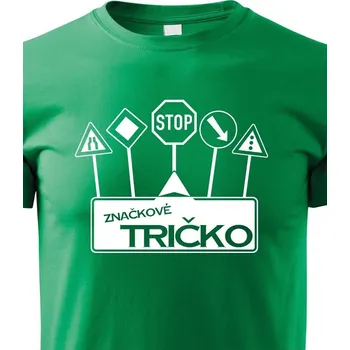 Chlapecké tričko Dětské tričko - Značkové tričko, Barva Zelená, Velikost 122 cm/6 roků, Canvas Dětské tričko Bezvatriko.cz 1