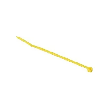 Organizace kabelů Stahovací páska GTK-100M - žlutá 10cm (100ks)