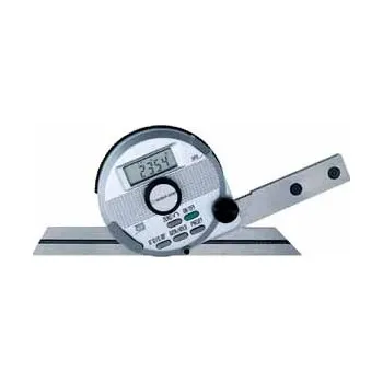 Úhloměr MARUI-KEIKI Digitální univerzální úhloměr ve dřevěném pouzdře Marui-Keiki, délka lišty 150 mm