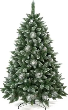 Vánoční stromek Nolshops Borovice s šiškami stříbrná 180 cm