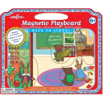 Magnetická kreslící tabulka eeBoo | Magnetická tabule s magnety Zpátky do školy