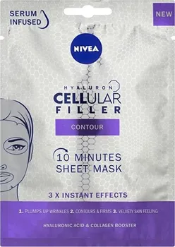 Pleťová maska Nivea Textilní 10 minutová maska Cellular Filler 20 ml