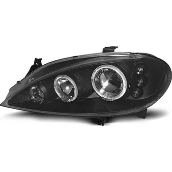 Přední světlomet Přední světla angel eyes Renault Megane/Scenic - černé