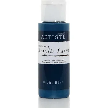 Vodová barva DP Craft Barva acrylová DO Night Blue