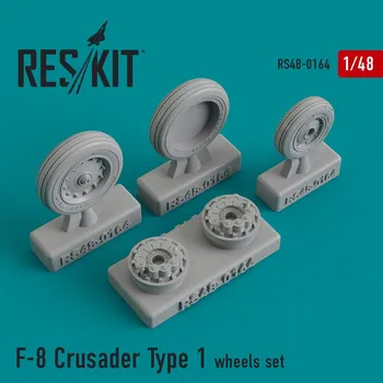 Plastikový model Reskit 1/48 F-8 Crusader Type 1 wheels set...