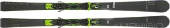 Sjezdové lyže Elan Amphibio 18 Ti2 Fusion X EMX 12 černé/zelené 2019/20