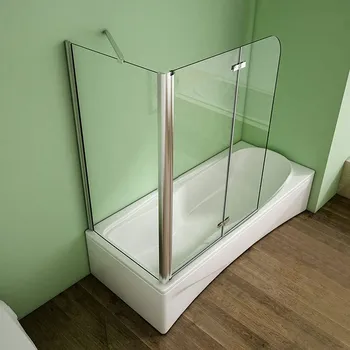 Sprchové dveře Pevná boční stěna V80, 78-80x140, 6 mm sklo, k vanovým zástěnám S22 a S33