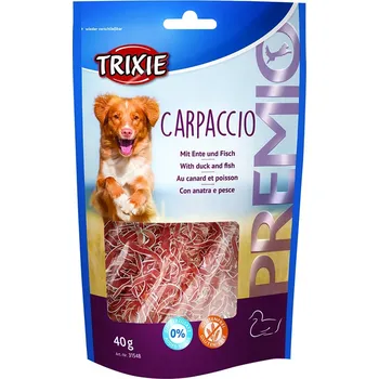 Trixie Premio Carpaccio s kachnou a rybou pro psy