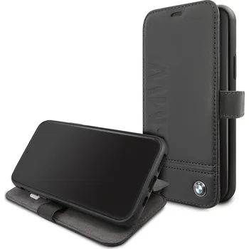 Pouzdro na mobilní telefon BMW Logo Impring Book pro Apple iPhone 11 Pro černé