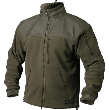 Pánská větrovka Bunda HELIKON CLASSIC ARMY fleece ZELENÁ L