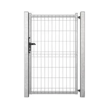 branka Branka 3D jednokřídlá, pozinkovaná - včetně sloupů Výška branky: 173 cm